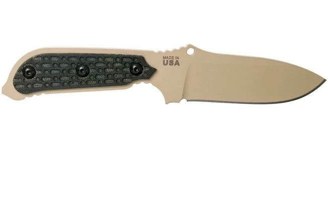 TOPS Knives TOPS Mil-SPIE Elite Black Canvas Micarta MIL3-ELITE Survival Knife 4 TOPS Knives TOPS Mil-SPIE Elite Black Canvas Micarta MIL3-ELITE Survival Knife - Image 2
