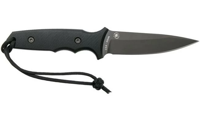 Spartan Blades Harsey TT Tactical Trout, Black, Fixed Knife 4 Spartan Blades Harsey TT Tactical Trout, Black, Fixed Knife - Image 2