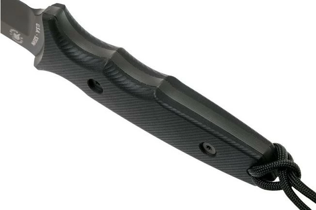 Spartan Blades Harsey TT Tactical Trout, Black, Fixed Knife 6 Spartan Blades Harsey TT Tactical Trout, Black, Fixed Knife - Image 4