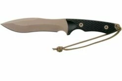 Spartan Blades Ronin Shinto, FDE Blade, Black Handle, Outdoor Knife