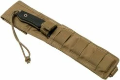 Spartan Blades Ronin Shinto, FDE Blade, Black Handle, Outdoor Knife -KNIVESANDTOOLS Sales USSB47DEBKNLTN 07 spartan blades