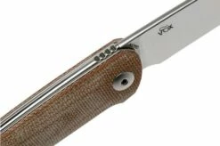 Viper Key V5976CN Natural Canvas Micarta Pocket Knife, Jesper Voxnaes Design -KNIVESANDTOOLS Sales VPV5976CN 06 viper