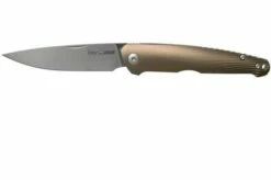 Viper Key V5976D3BR Milled Bronze Titanium Pocket Knife, Jesper Voxnaes Design
