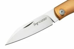 Viper Hug V5990BR Sandblasted Bronze Plain Pocket Knife, Sacha Thiel Design -KNIVESANDTOOLS Sales VPV5990BR 03 viper