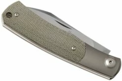 Viper Hug V5992CG Green Canvas Micarta Pocket Knife, Sacha Thiel Design -KNIVESANDTOOLS Sales VPV5992CG 04 viper 1