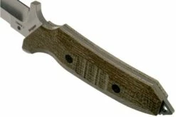 Viper Fearless VT4018CG Sleipner Stonewashed, Green Canvas Micarta, Fixed Knife, Rumici Design -KNIVESANDTOOLS Sales VPVT4018CG 04 viper