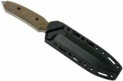 Viper Fearless VT4018CG Sleipner Stonewashed, Green Canvas Micarta, Fixed Knife, Rumici Design -KNIVESANDTOOLS Sales VPVT4018CG 06 viper