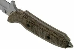 Viper Fearless VT4018CM Sleipner Stonewashed, Brown Canvas Micarta, Fixed Knife, Rumici Design -KNIVESANDTOOLS Sales VPVT4018CM 04 viper