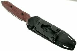 Viper Fearless VT4018CR Sleipner Stonewashed, Red Canvas Micarta, Fixed Knife, Rumici Design -KNIVESANDTOOLS Sales VPVT4018CR 07 viper