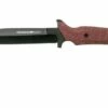 Viper Fearless VT4020CR Sleipner DLC, Red Canvas Micarta, Fixed Knife, Rumici Design -KNIVESANDTOOLS Sales VPVT4020CR 01 viper