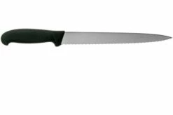 Victorinox Fibrox Serrated Carving Knife, 25 Cm -KNIVESANDTOOLS Sales VT5 4433 25 02 victorinox fibrox