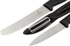 Victorinox SwissClassic Vegetable Knives In Black, Set Of 3, 6.7116.31G 8 Victorinox SwissClassic Vegetable Knives In Black, Set Of 3, 6.7116.31G -KNIVESANDTOOLS Sales VT6 7113 31 03 victorinox vt6 7113 31 03