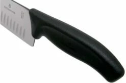 Victorinox SwissClassic 6.8023.25G Carving Knife With Dimples 25 Cm, Black -KNIVESANDTOOLS Sales VT6 8023 25G 05 victorinox