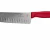 Victorinox SwissClassic 6.8521.17B Santoku With Dimples 17 Cm, Red -KNIVESANDTOOLS Sales VT6 8521 17B 01 victorinox