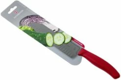 Victorinox SwissClassic 6.8521.17B Santoku With Dimples 17 Cm, Red -KNIVESANDTOOLS Sales VT6 8521 17B 06 victorinox