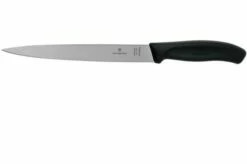 Victorinox SwissClassic 6.8713.20G Filleting Knife 20 Cm, Black