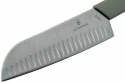 Victorinox Swiss Modern Santoku, Olive Green -KNIVESANDTOOLS Sales VT6 9056 17K6B 03 victorinox