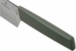 Victorinox Swiss Modern Santoku, Olive Green -KNIVESANDTOOLS Sales VT6 9056 17K6B 05 victorinox
