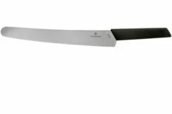 Victorinox Swiss Modern 6.9073.26WB Bread Knife 26cm, Black