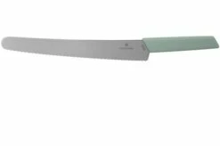 Victorinox Swiss Modern 6.9076.26W44B Bread Knife 26cm, Mint Green