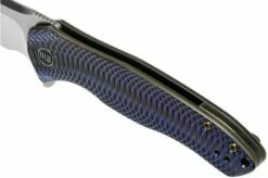 WE Knife Kitefin 2001D Blue Titanium Pocket Knife 16 WE Knife Kitefin 2001D Blue Titanium Pocket Knife -KNIVESANDTOOLS Sales WK2001D 07 we knife