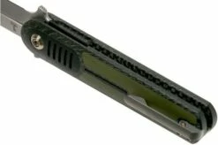 We Knife Angst 2002A Carbon Fibre, Green G10 Pocket Knife, Justin Lundquist Design 14 We Knife Angst 2002A Carbon Fibre, Green G10 Pocket Knife, Justin Lundquist Design -KNIVESANDTOOLS Sales WK2002A 05 we knife