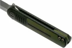 We Knife Angst 2002A Carbon Fibre, Green G10 Pocket Knife, Justin Lundquist Design 16 We Knife Angst 2002A Carbon Fibre, Green G10 Pocket Knife, Justin Lundquist Design -KNIVESANDTOOLS Sales WK2002A 07 we knife