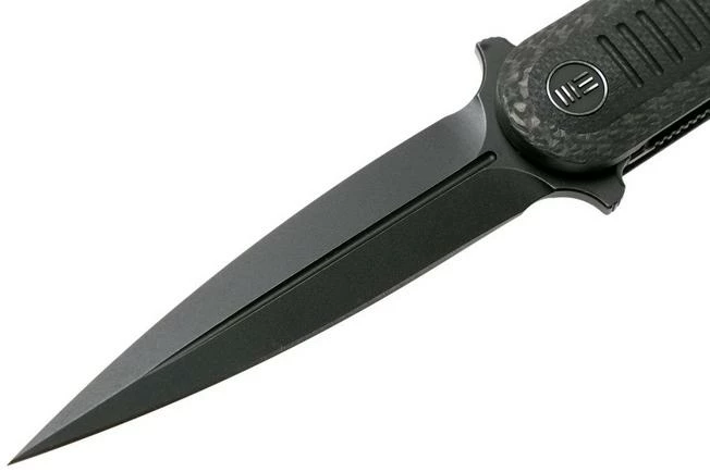 We Knife Angst 2002C Carbon Fibre, Black G10 Pocket Knife, Justin Lundquist Design 4 We Knife Angst 2002C Carbon Fibre, Black G10 Pocket Knife, Justin Lundquist Design - Image 3