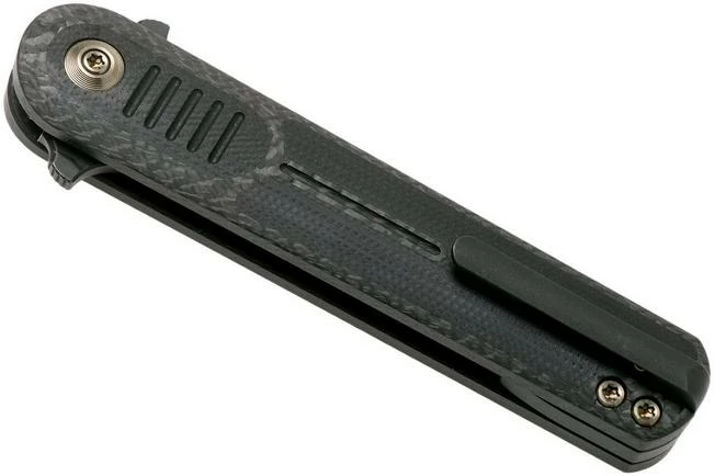 We Knife Angst 2002C Carbon Fibre, Black G10 Pocket Knife, Justin Lundquist Design 5 We Knife Angst 2002C Carbon Fibre, Black G10 Pocket Knife, Justin Lundquist Design - Image 4