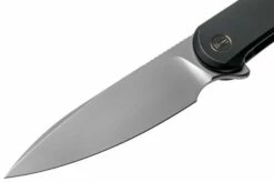 WE Knife Upshot 2102A Black, Bead Blast, Limited Edition Pocket Knife -KNIVESANDTOOLS Sales WK2102A 03 we knife