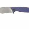 WE Knife Balaenoptera WK712B Pocket Knife, Purple Handle, Stonewashed Blade -KNIVESANDTOOLS Sales WK712B 01 we knife wk712b 01