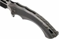 WE Knife 713C Sea Monster Gray Handle, Two Tone Blade Pocket Knife -KNIVESANDTOOLS Sales WK713C 07 we knife wk713c 07