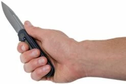 WE Knife Double Helix 815D Pocket Knife, Blue Handle, Stonewashed Blade -KNIVESANDTOOLS Sales WK815D 08 we knife