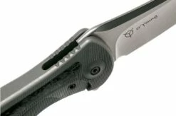 WE Knife 912CF-A Synergy2 Shredded Carbon Fibre Pocket Knife, Jim O’Young Design -KNIVESANDTOOLS Sales WK912CF A 06 we knife