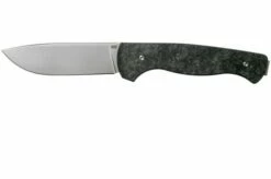 WE Knife MRF 925A Marble Carbon Fibre, Polished Beadblast Slipjoint Pocket Knife, Markus Reichart Design