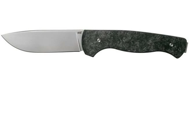 WE Knife MRF 925A Marble Carbon Fibre, Polished Beadblast Slipjoint Pocket Knife, Markus Reichart Design 3 WE Knife MRF 925A Marble Carbon Fibre, Polished Beadblast Slipjoint Pocket Knife, Markus Reichart Design