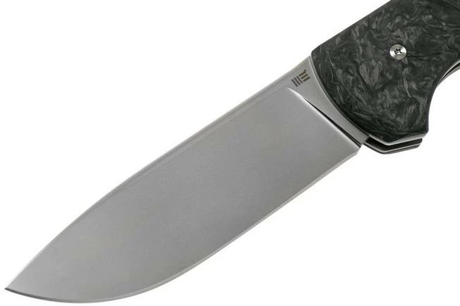 WE Knife MRF 925A Marble Carbon Fibre, Polished Beadblast Slipjoint Pocket Knife, Markus Reichart Design 5 WE Knife MRF 925A Marble Carbon Fibre, Polished Beadblast Slipjoint Pocket Knife, Markus Reichart Design - Image 3