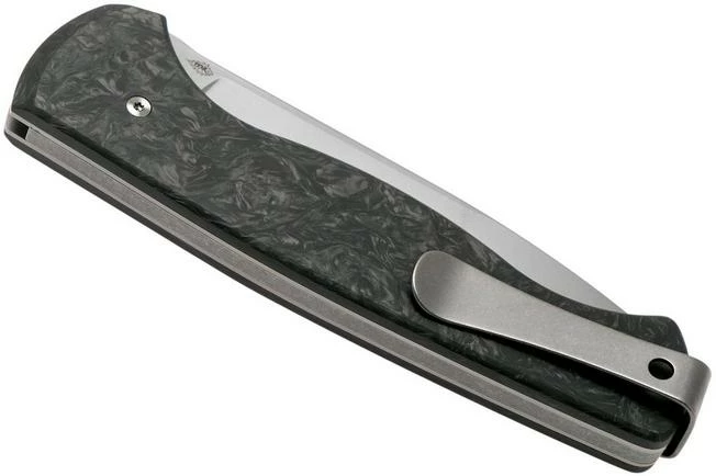 WE Knife MRF 925A Marble Carbon Fibre, Polished Beadblast Slipjoint Pocket Knife, Markus Reichart Design 6 WE Knife MRF 925A Marble Carbon Fibre, Polished Beadblast Slipjoint Pocket Knife, Markus Reichart Design - Image 4
