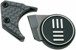 WE Knife Quark WE20021-2 Silver Neck Knife, Ostap Hel Design