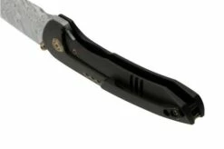 WE Knife Trogon WE22002B-DS1 Black Titanium, Heimskringla Damasteel Pocket Knife -KNIVESANDTOOLS Sales WKWE22002B DS1 04 weknife