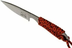 White River Knives M1 Backpacker Orange Paracord Neck Knife, Kydex Sheath -KNIVESANDTOOLS Sales WRBP POR 04 white river knives