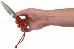 White River Knives M1 Backpacker Orange Paracord Neck Knife, Kydex Sheath -KNIVESANDTOOLS Sales WRBP POR 05 white river knives