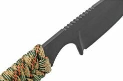 White River M1 Backpacker WRM1-PTS-CBI Treestand Camo Paracord, Black Coated, Neck Knife -KNIVESANDTOOLS Sales WRM1 PTS CBI 05 whiteriver