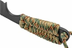 White River M1 Backpacker WRM1-PTS-CBI Treestand Camo Paracord, Black Coated, Neck Knife -KNIVESANDTOOLS Sales WRM1 PTS CBI 06 whiteriver