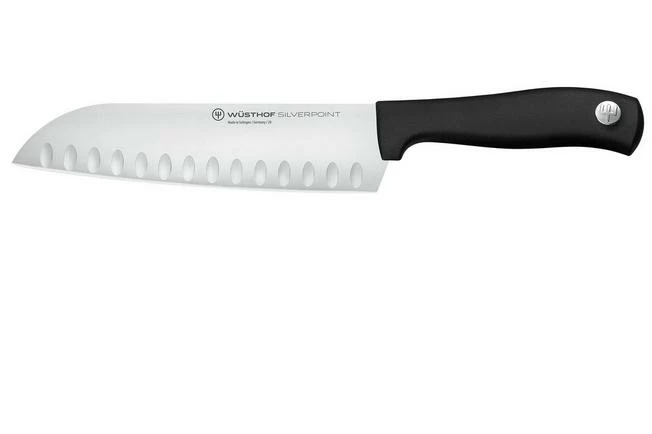 Wüsthof Silverpoint Santoku With Dimples 17 Cm, 1025146017 5 Wüsthof Silverpoint Santoku With Dimples 17 Cm, 1025146017 - Image 3