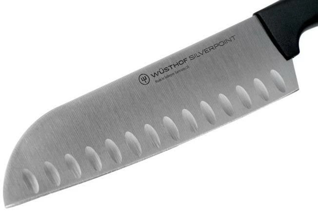 Wüsthof Silverpoint Santoku With Dimples 17 Cm, 1025146017 7 Wüsthof Silverpoint Santoku With Dimples 17 Cm, 1025146017 - Image 5