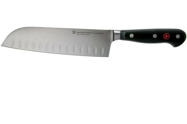 Wüsthof Classic Santoku With Dimples 17 Cm, 1040131317 3 Wüsthof Classic Santoku With Dimples 17 Cm, 1040131317
