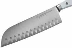 Wüsthof Classic White Santoku With Dimples 17 Cm, 1040231317 -KNIVESANDTOOLS Sales WU1040231317 03 wusthof classic