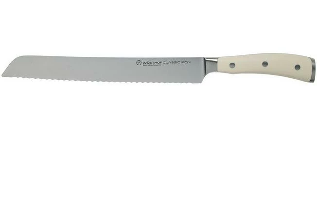 Wüsthof Classic Ikon Crème Bread Knife 23 Cm, 1040431023 3 Wüsthof Classic Ikon Crème Bread Knife 23 Cm, 1040431023