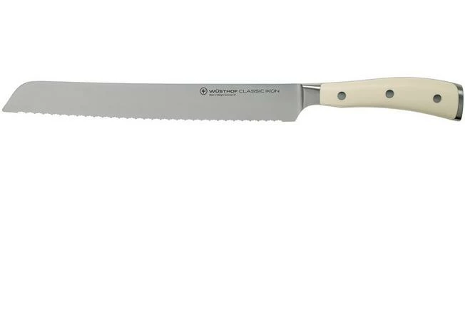 Wüsthof Classic Ikon Crème Bread Knife 23 Cm, 1040431123 3 Wüsthof Classic Ikon Crème Bread Knife 23 Cm, 1040431123
